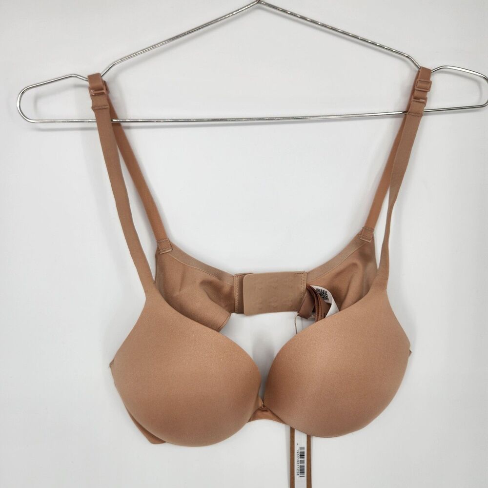 Skims‎ 32B Clay Beige Ultimate Push Up Plunge Bra NWT